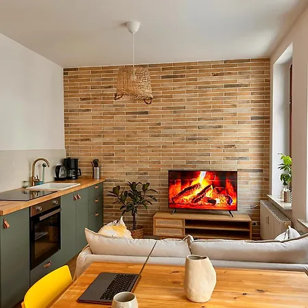 Wunderschoenes Terrassen-appartement Lejlighed *